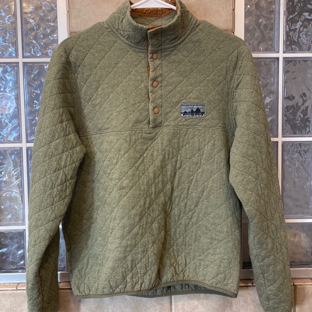 Patagonia Diamond Quilt Snap T Pullover Men’s XS